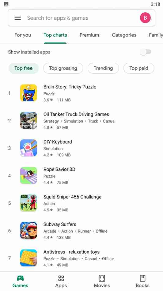 Play Store indir Ekran Görüntüsü 3